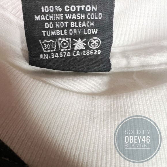 Rare J DILLA X STUSSY Collaboration White T-Shirt Sample Size M - Picture 6 of 6